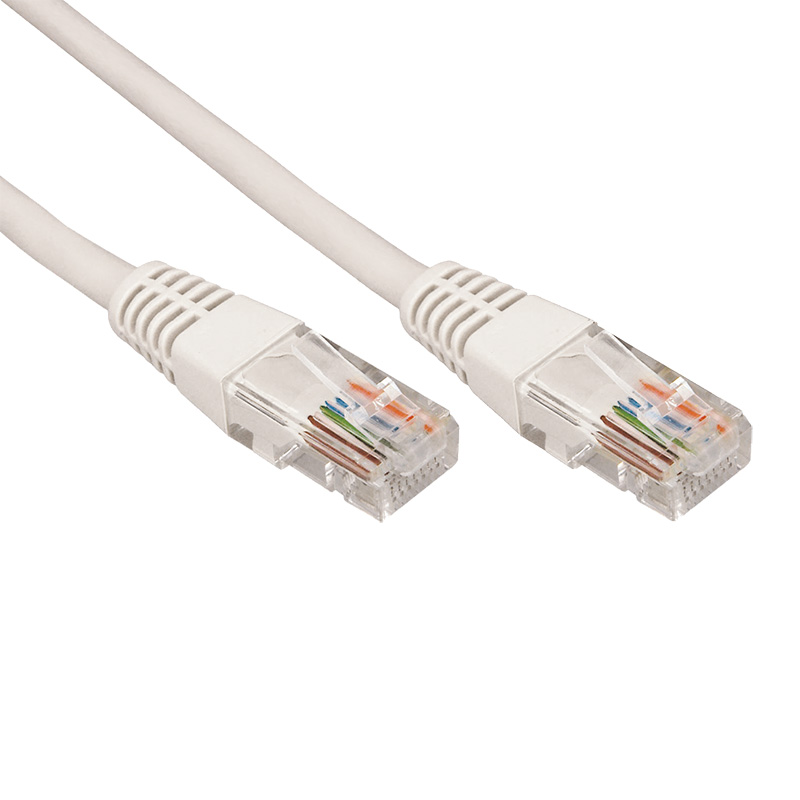 

Патч-корд Rexant UTP RJ 45 1м ATBK_1316401, Серый, 18-1002