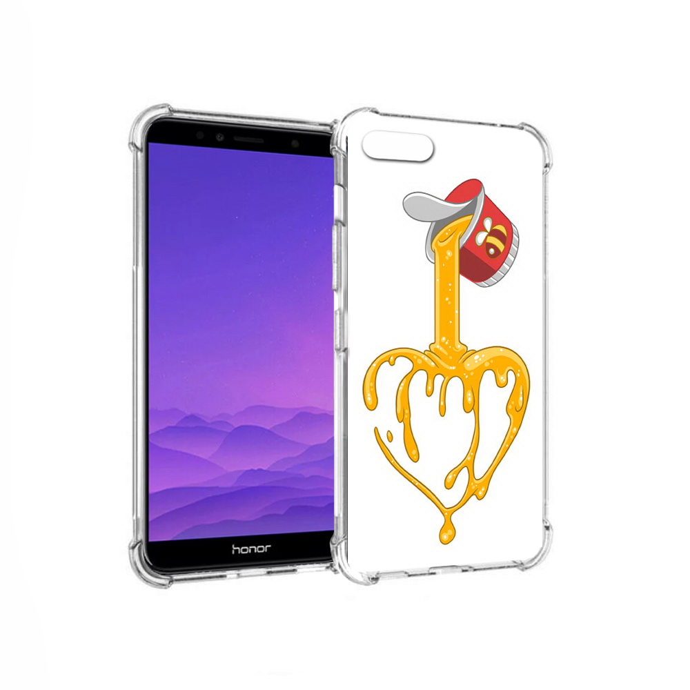

Чехол MyPads Tocco для Honor 7A медовое сердце (PT111206.25.471), Прозрачный, Tocco