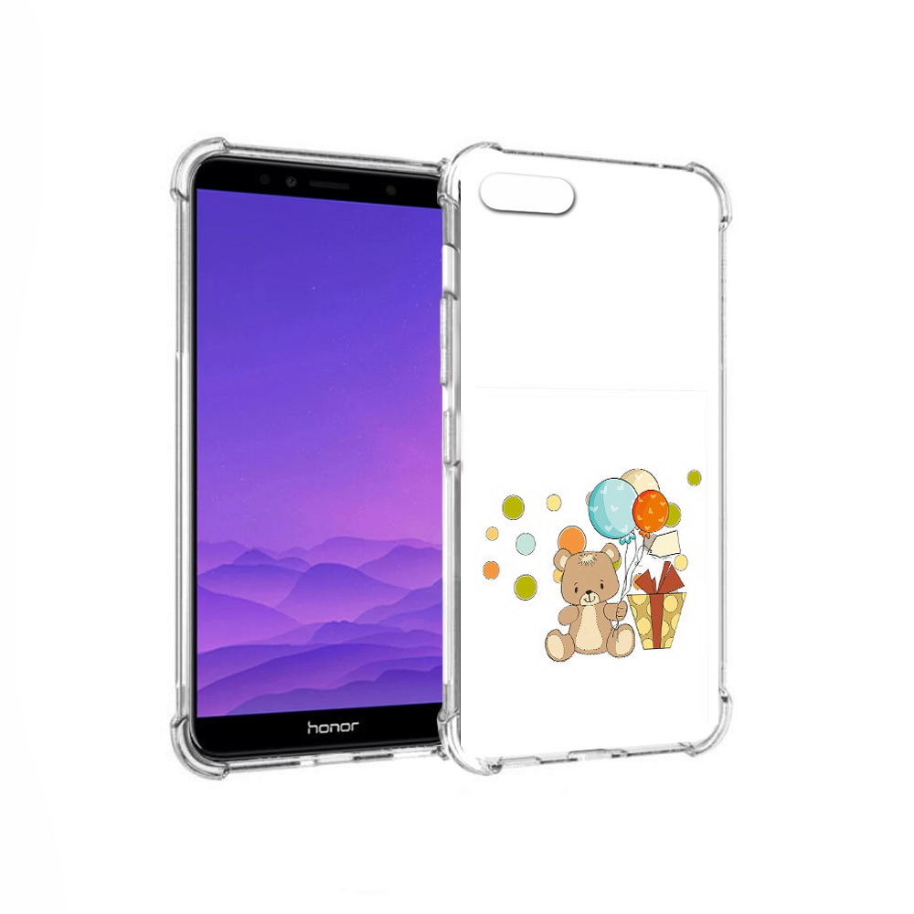 

Чехол MyPads Tocco для Honor 7A медвеженок с подарком (PT111206.25.470), Прозрачный, Tocco