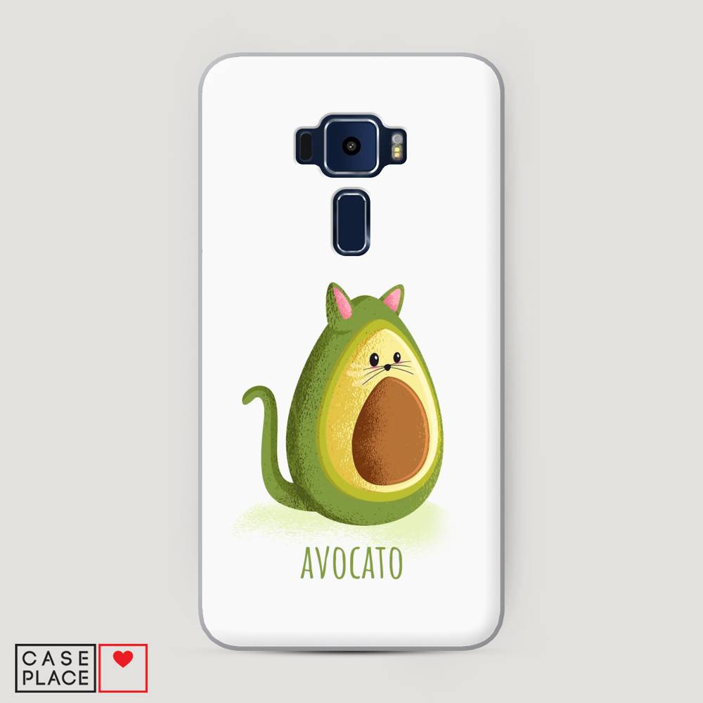 

Чехол Awog на Asus Zenfone 3 ZE552KL "Avocato", Зеленый;коричневый, 41250-10