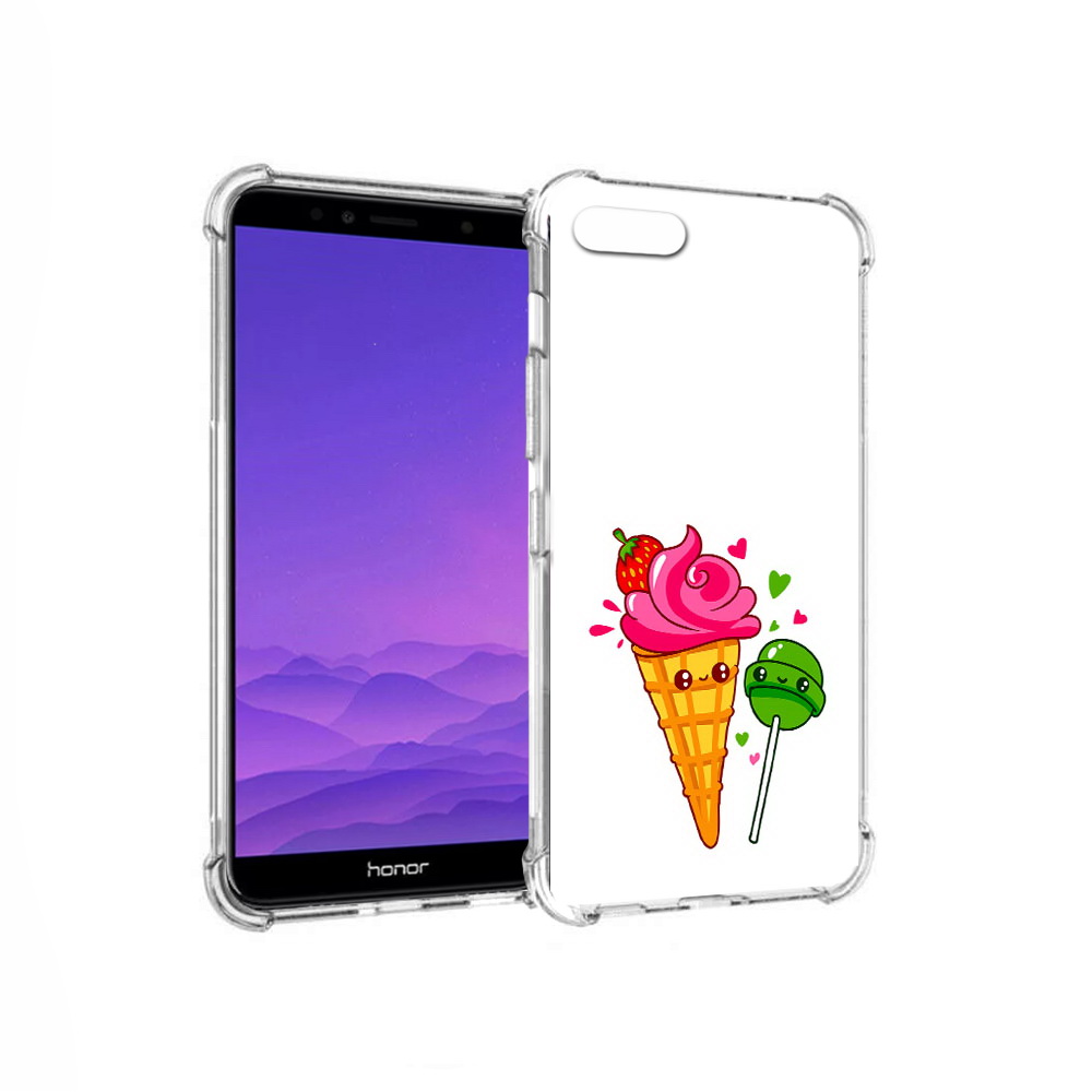 

Чехол MyPads Tocco для Honor 7A Вкусняшки (PT111206.25.45), Прозрачный, Tocco