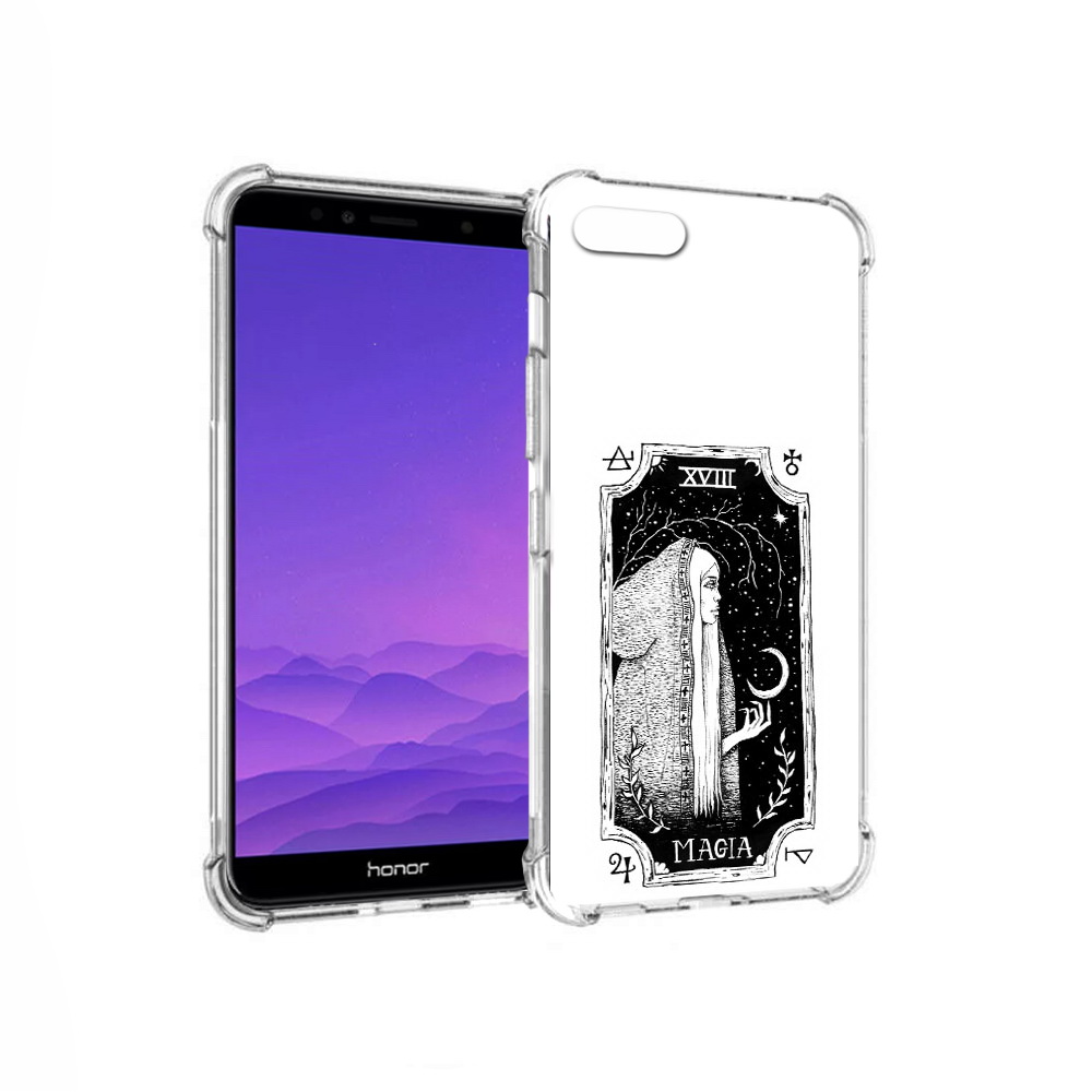 

Чехол MyPads Tocco для Honor 7A лунная магия (PT111206.25.447), Прозрачный, Tocco
