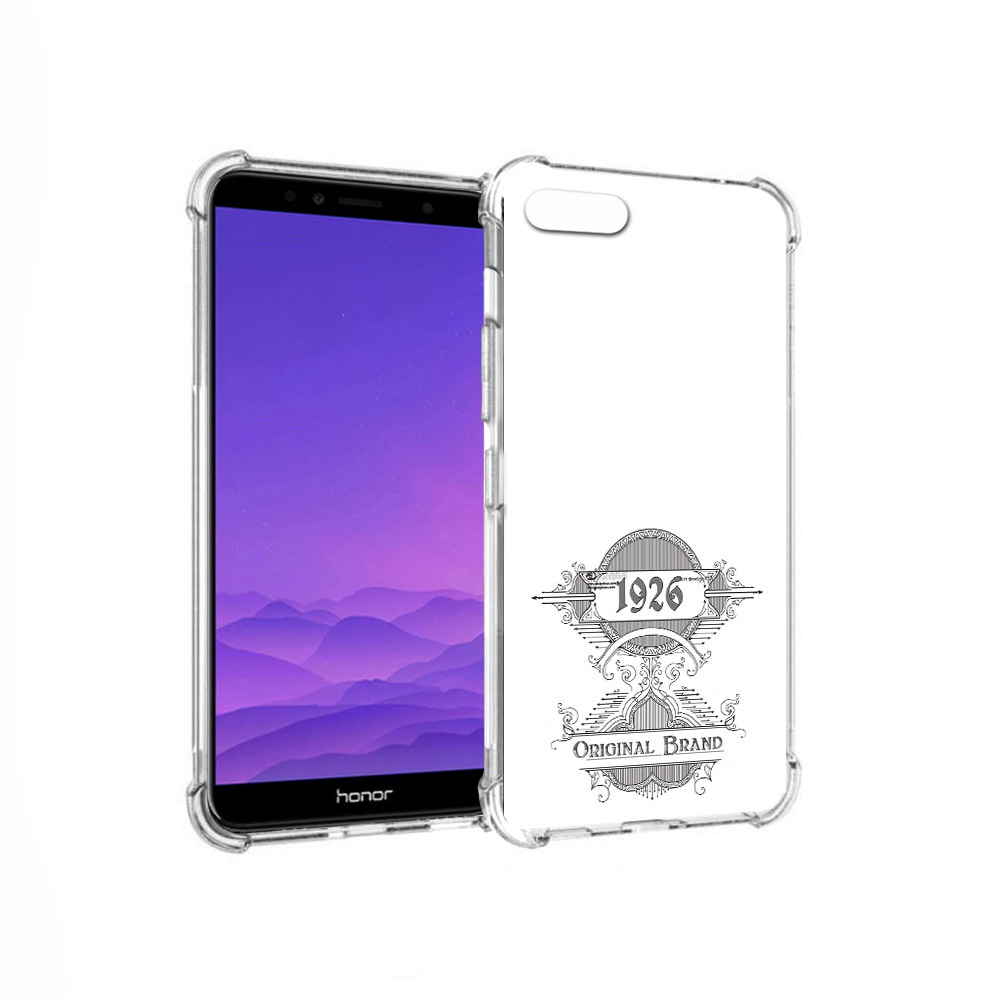 

Чехол MyPads Tocco для Honor 7A логотип черно белый (PT111206.25.446), Прозрачный, Tocco
