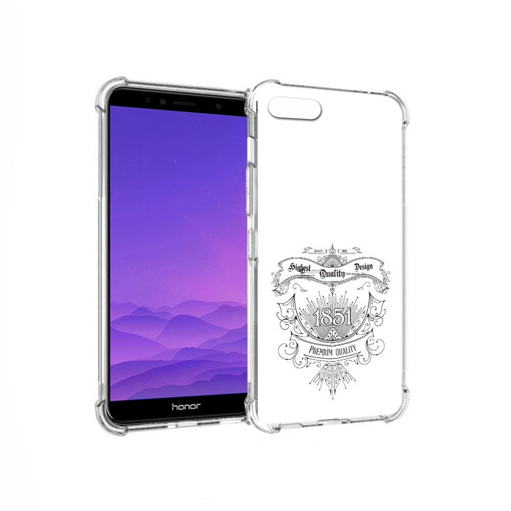 

Чехол MyPads Tocco для Honor 7A логотип 1851 год (PT111206.25.444), Прозрачный, Tocco