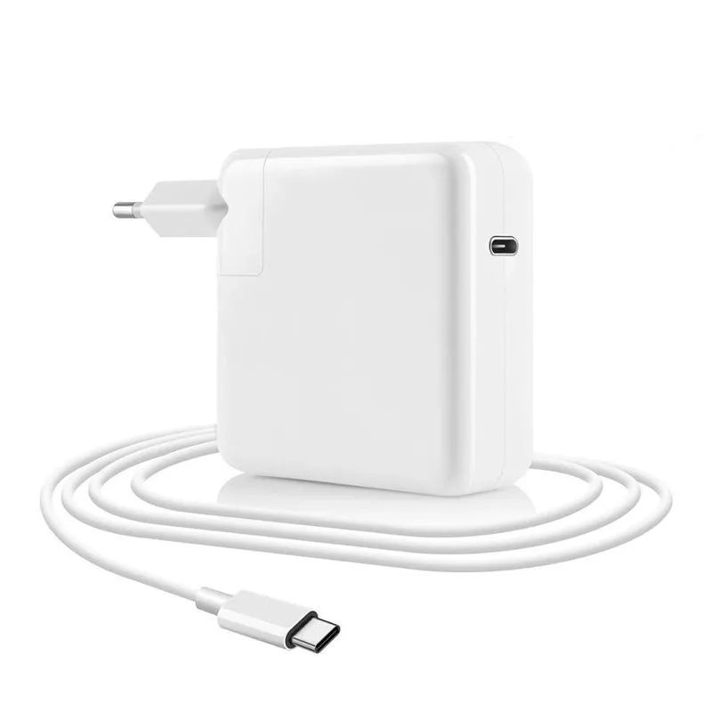

Блок питания OEM для Apple MacBook Pro USB-C A1718 87W (20.2V 4.3A), Белый, APTP87