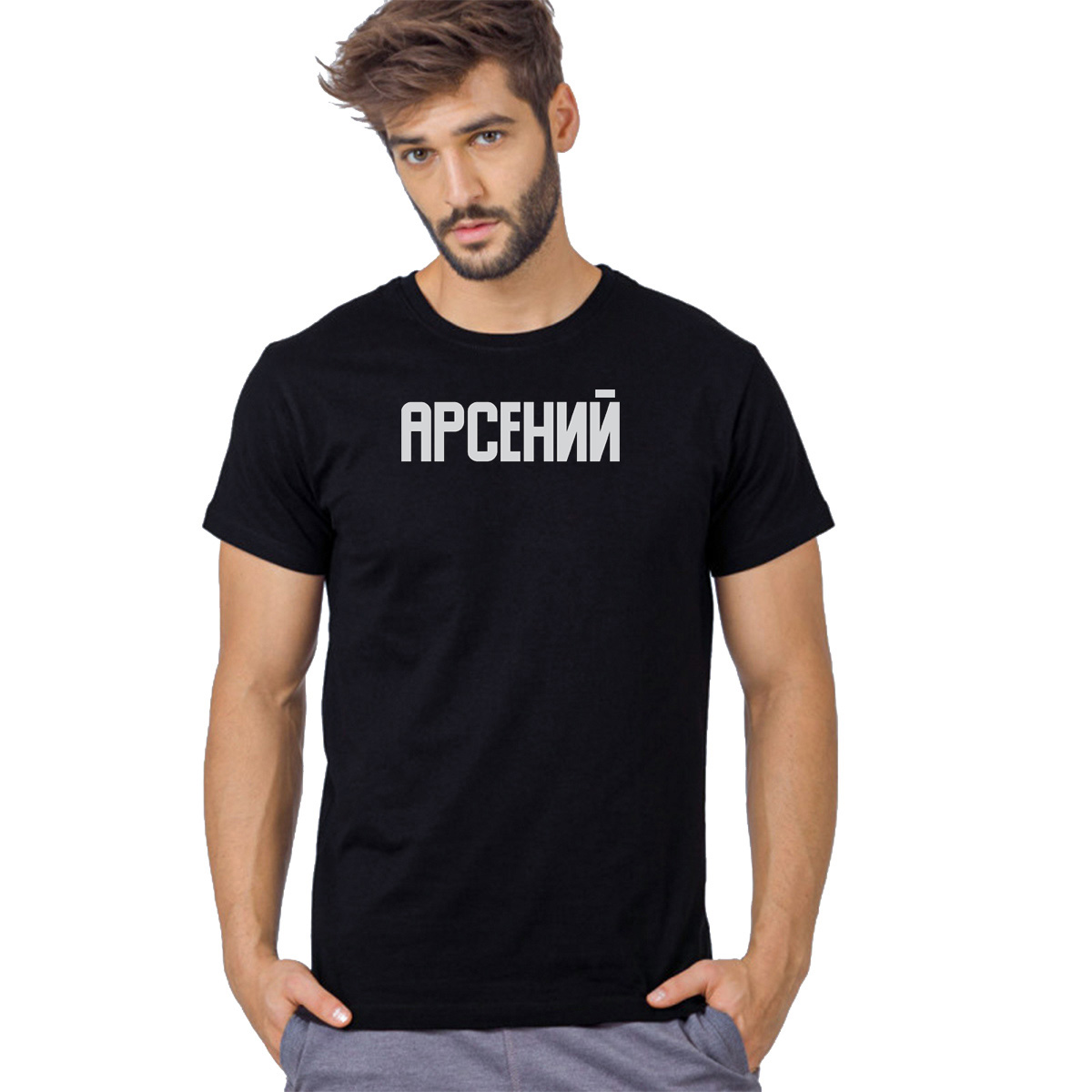 

Футболка мужская CoolPodarok K0501158 черная 44 RU, Черный, K0501158