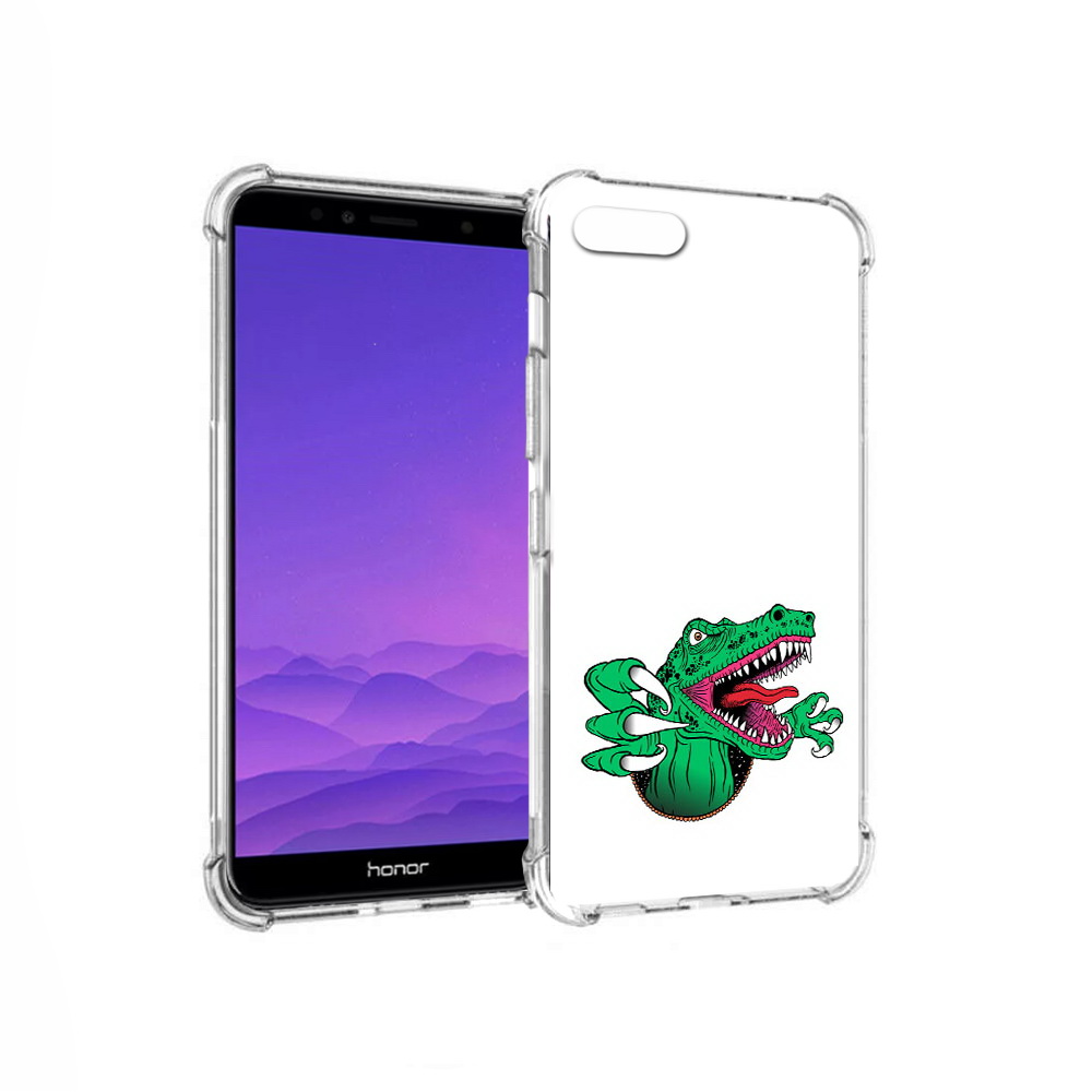 

Чехол MyPads Tocco для Honor 7A крокодил (PT111206.25.417), Прозрачный, Tocco