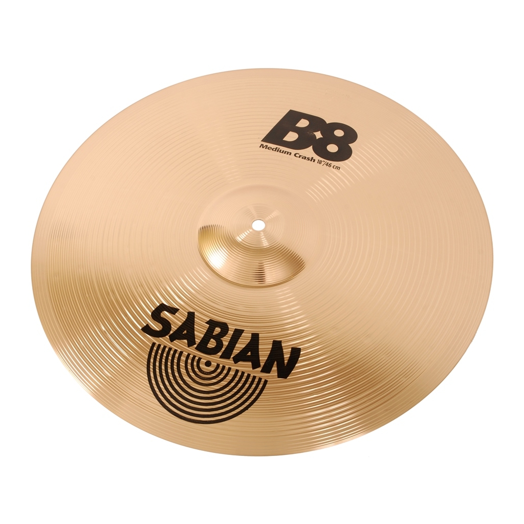

Sabian 41808 Medium Crash B8 - Тарелка 18 Средней толщины (medium)