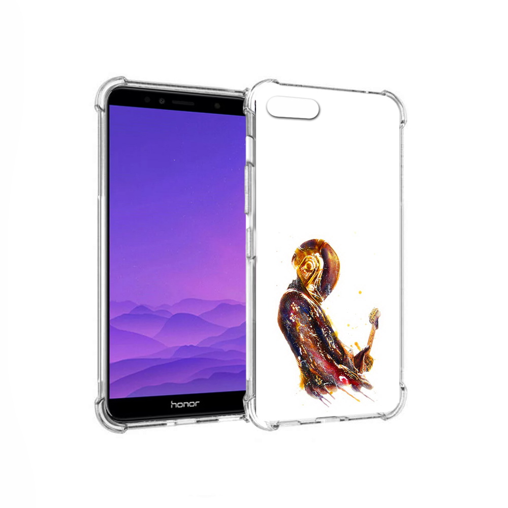 

Чехол MyPads Tocco для Honor 7A космо-музыкант (PT111206.25.393), Прозрачный, Tocco