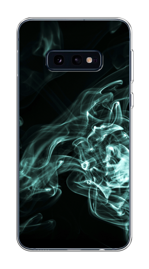 

Чехол на Samsung Galaxy S10E "Дым", Голубой;черный, 27250-3