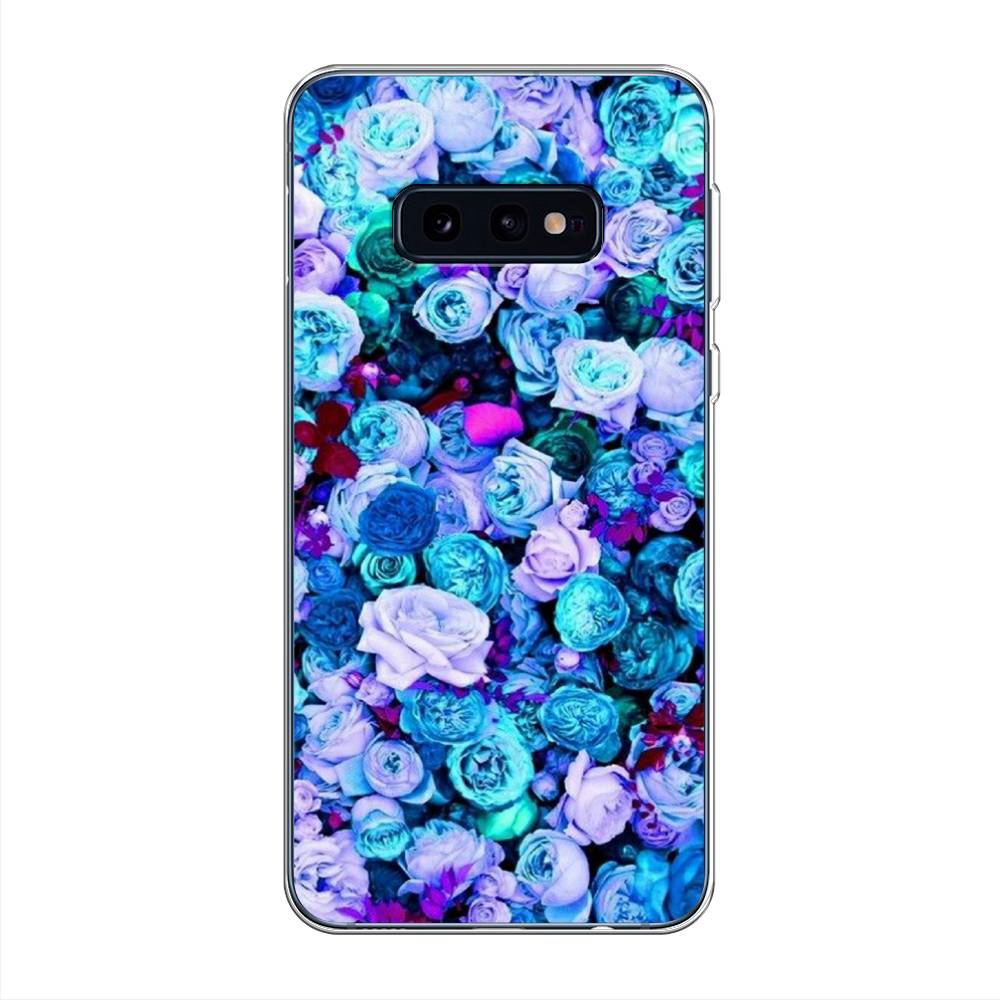 

Чехол на Samsung Galaxy S10E "Цветочный ковер", Фиолетовый, 27250-2