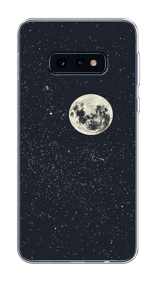 

Чехол на Samsung Galaxy S10E "Полнолуние", Красный, 27250-2