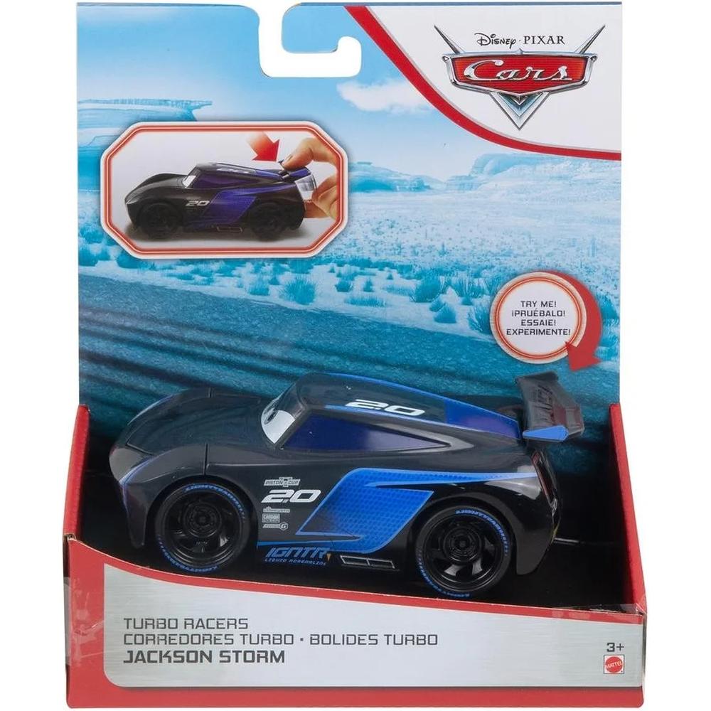 

Машинка Mattel Cars инерционная Герои мультфильмов Джексон Сторм FYX39, Синий, FYX39