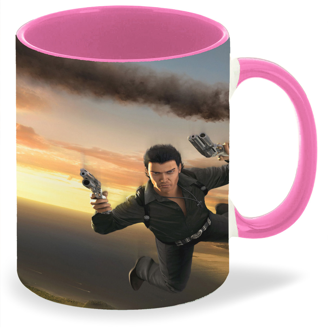 

Кружка CoolPodarok just cause Парашутист Два пистолета Самолёт, just cause Парашутист Два пистолета Самолёт