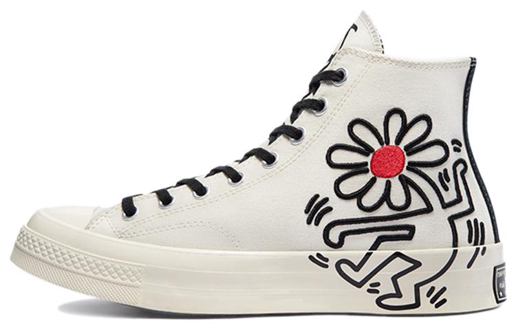 

Кеды унисекс Converse Keith Haring 1970s белые 44 EU, Белый, Keith Haring x Converse 1970s