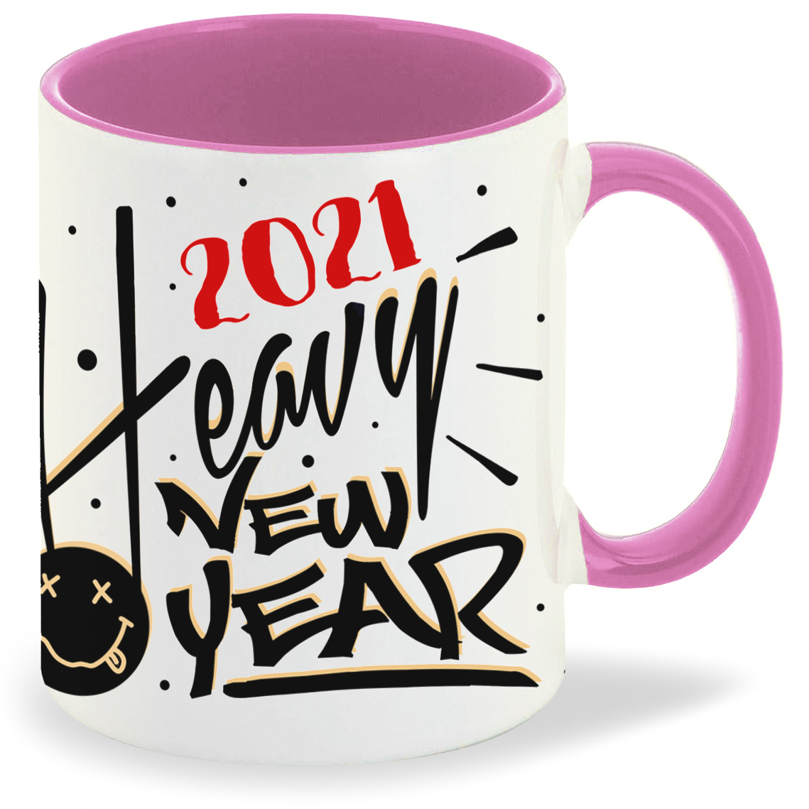 

Кружка CoolPodarok 2021. Heavy New Year, 2021. Heavy New Year