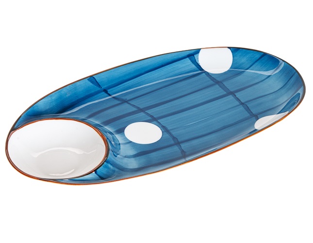 

Блюдо керамическое PERFECTO LINEA Blue marine, Marine