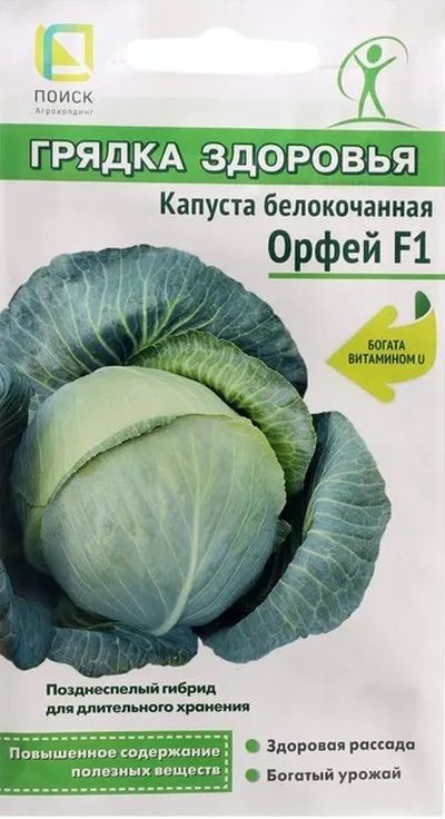 

Семена капуста белокочанная Орфей F1 30874 1 уп.