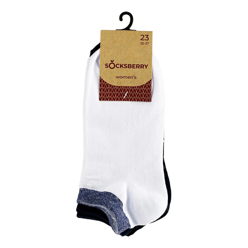 Комплект носков женских Socksberry черных 23