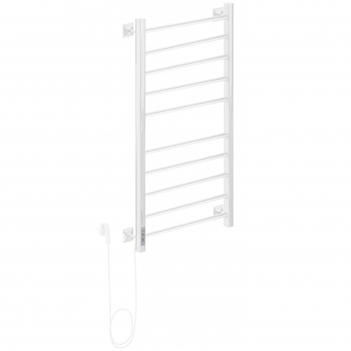 

Полотенцесушитель электрический Ника Step-3 100/50 белый подключение справа