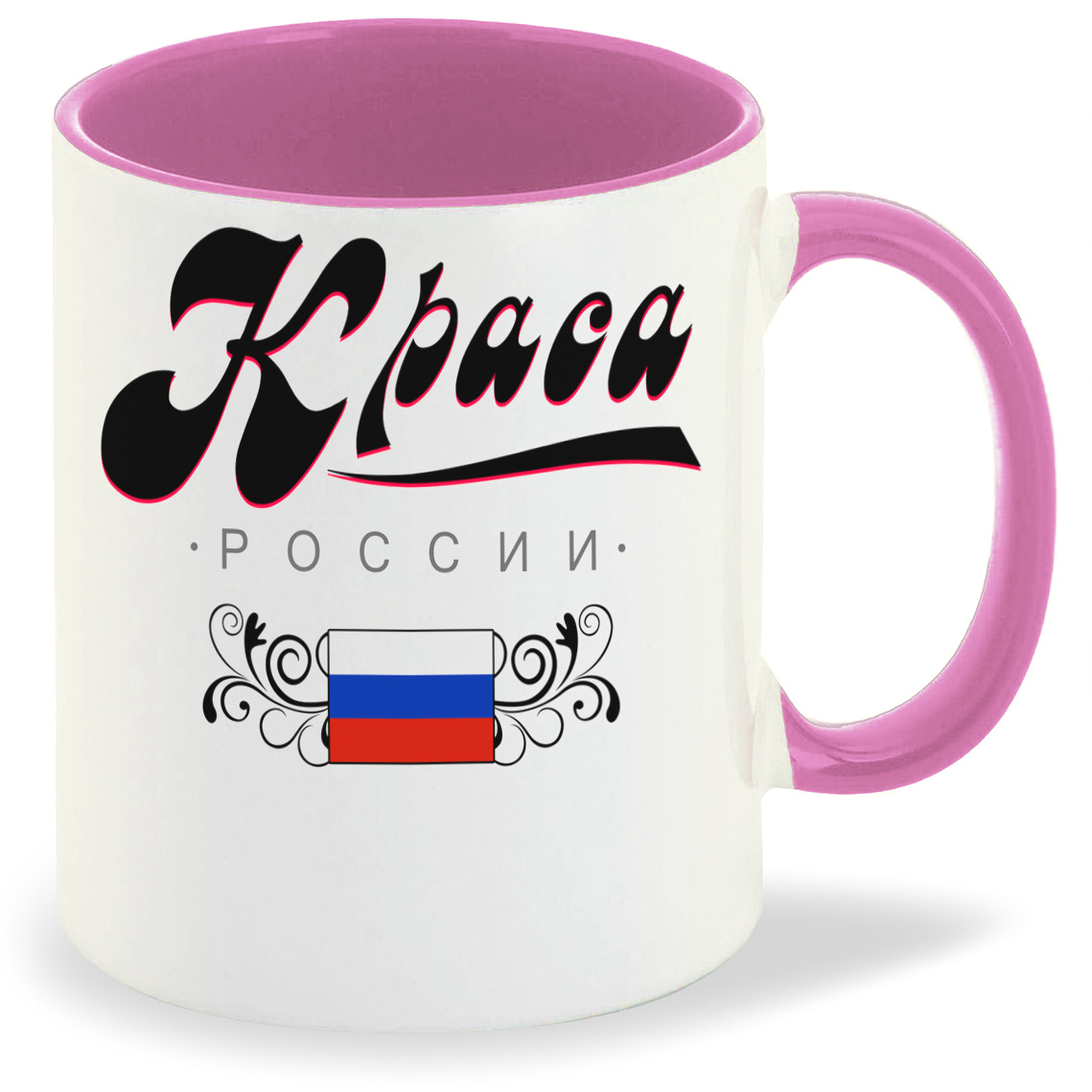

Кружка CoolPodarok Прикол Семья Краса России, Прикол Семья Краса России