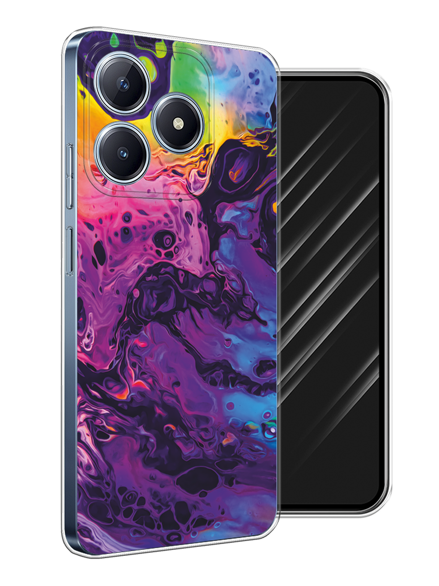 

Чехол Awog на Realme C63 "ACID fluid", Бордовый, 2517350-1