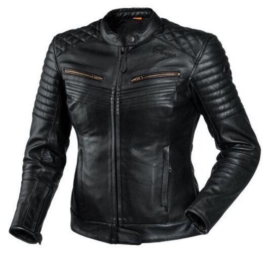 Куртка Scrambler Sweep Женская кожаная, black, 46