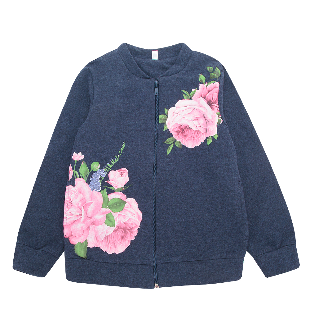 

Кофта Leader Kids Бьянка синий/серый р.110, GL000743803