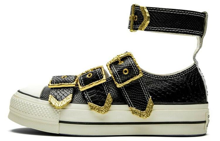 

Кеды унисекс Converse Koch Mary Jane Chuck Taylor All Star черные 36.5 EU, Черный, Koch Mary Jane x Converse Chuck Taylor All Star