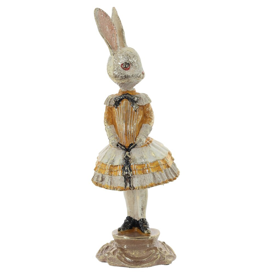 

Фигурка декоративная Кролик Remeco, 11,5x11,5x35 см, Золотистый;белый, Ремеко-Фигурки3-25