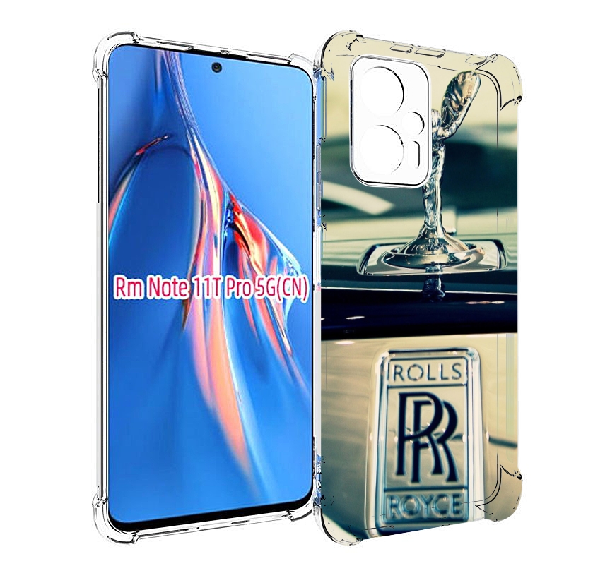 

Чехол MyPads Rolls Royce ролс роис 1 для Xiaomi Redmi Note 11T Pro / 11T Pro Plus / Po..., Прозрачный, Tocco