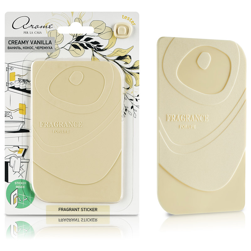 

Ароматизатор для дома "Fragrant Sticker" Creamy vanilla