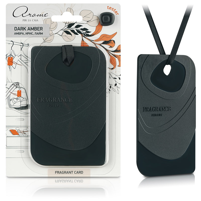 

Ароматизатор для дома "Fragrant Card" Dark Amber