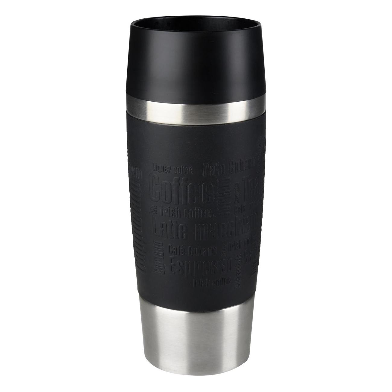 Термокружка Emsa Travel Mug Box, 360 мл, черная (N2014006)