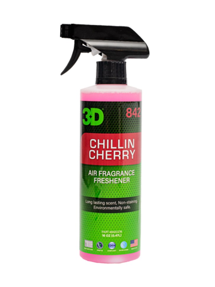 Автомобильный ароматизатор 3D Air Fragrange Fresh для салона с ароматом вишня 0.48л