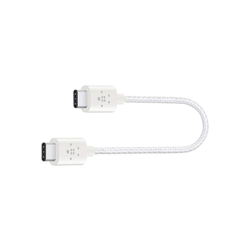 Кабель Belkin USB-С папа/USB-С папа 1,8м белый (F2CU041bt06-WHT)