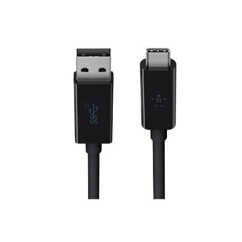 фото Кабель belkin usb-c/usb-c, 3.1, черный, 1м (f2cu052bt1m-blk)