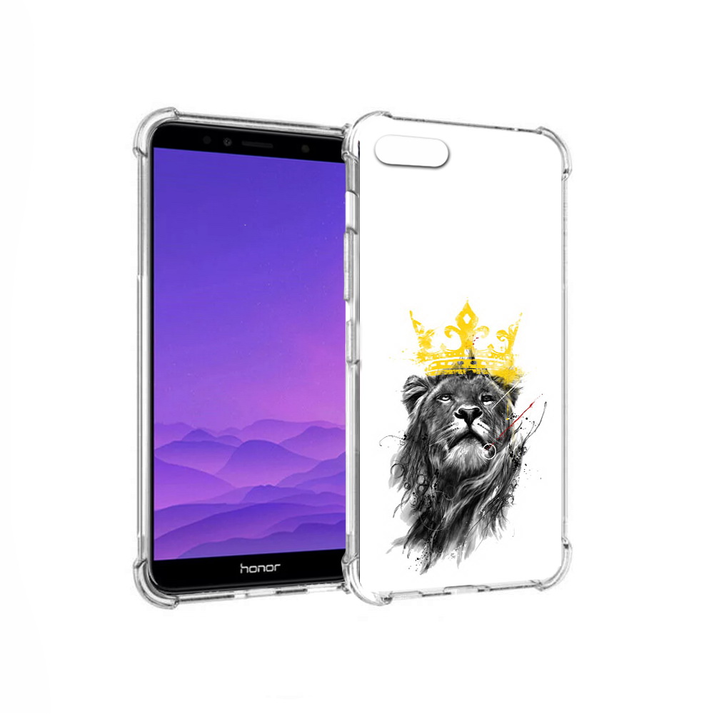 

Чехол MyPads Tocco для Honor 7A король-лев (PT111206.25.391), Прозрачный, Tocco