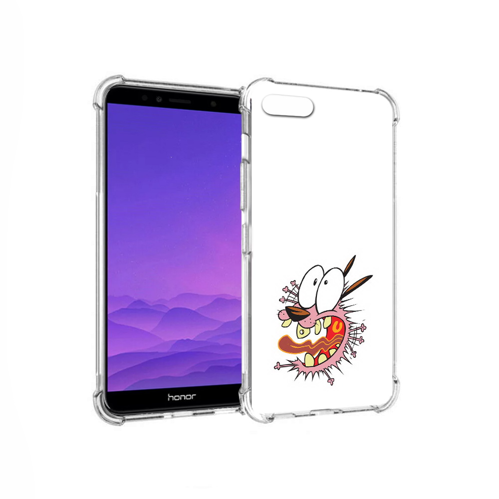 

Чехол MyPads Tocco для Honor 7A испуганный бобик (PT111206.25.381), Прозрачный, Tocco