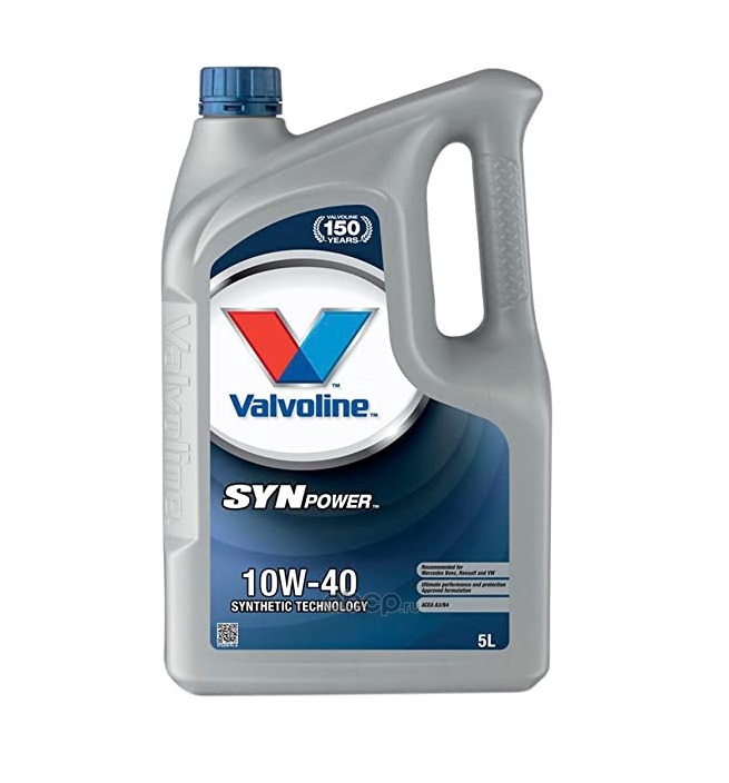 Моторное масло Valvoline SYNPOWER 10W40 5л