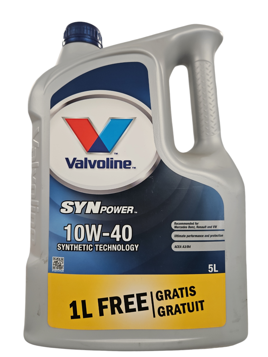 Моторное масло Valvoline SYNPOWER 10W40 5л