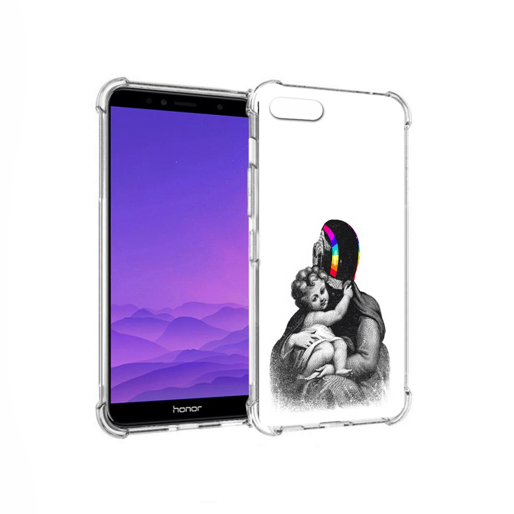 

Чехол MyPads Tocco для Honor 7A защитник в шлеме (PT111206.25.350), Прозрачный, Tocco