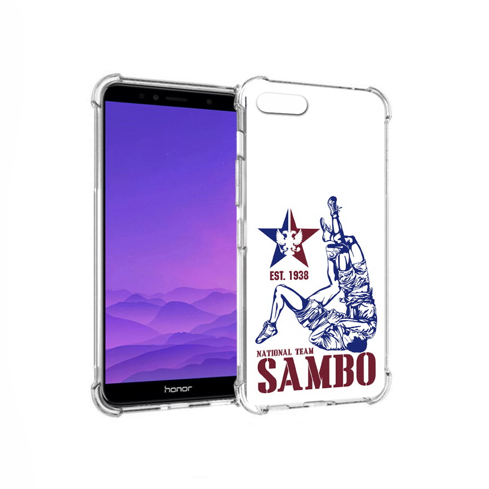

Чехол MyPads Tocco для Honor 7A единоборства самбо (PT111206.25.344), Прозрачный, Tocco
