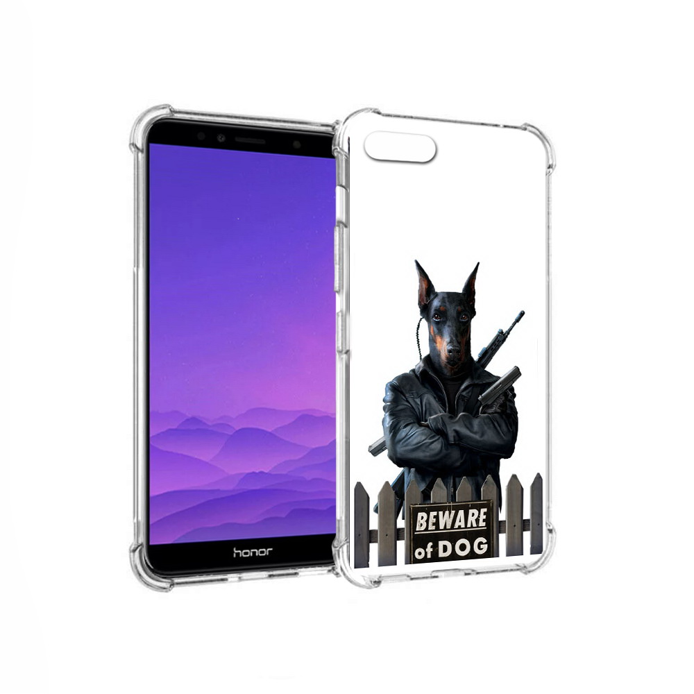 

Чехол MyPads Tocco для Honor 7A доберман (PT111206.25.332), Прозрачный, Tocco