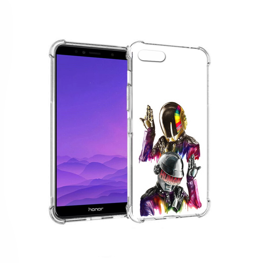 

Чехол MyPads Tocco для Honor 7A диско космонавты (PT111206.25.329), Прозрачный, Tocco