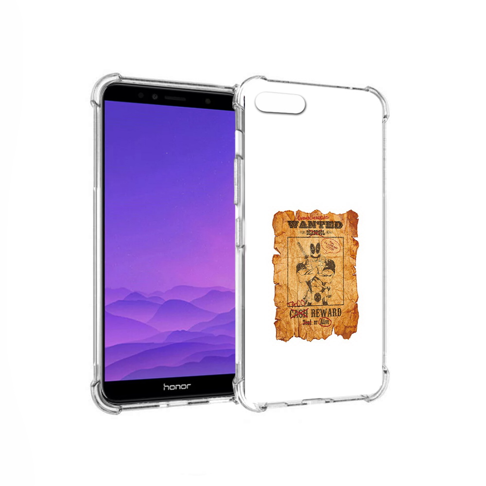 

Чехол MyPads Tocco для Honor 7A дедпул (PT111206.25.317), Прозрачный, Tocco