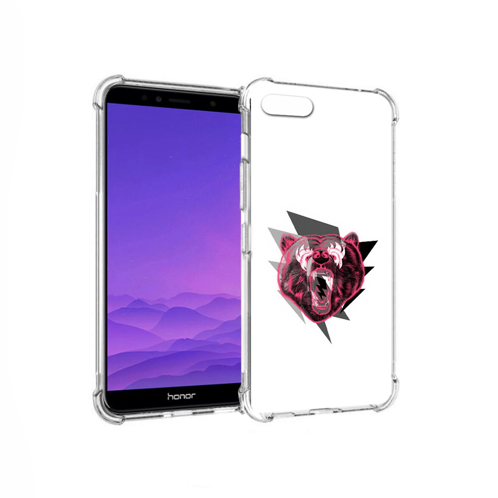 

Чехол MyPads Tocco для Honor 7A грозовой медведь (PT111206.25.301), Прозрачный, Tocco