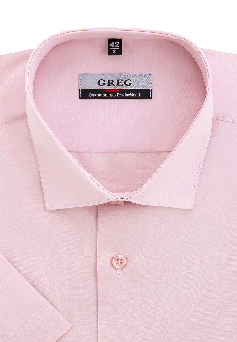 

Рубашка мужская Greg 01-00007747 розовая 39, Розовый, 01-00007747