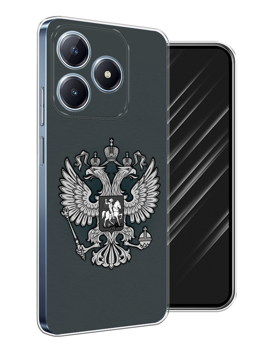 

Чехол Awog на Realme C63 "Герб России серый", 2517350-1