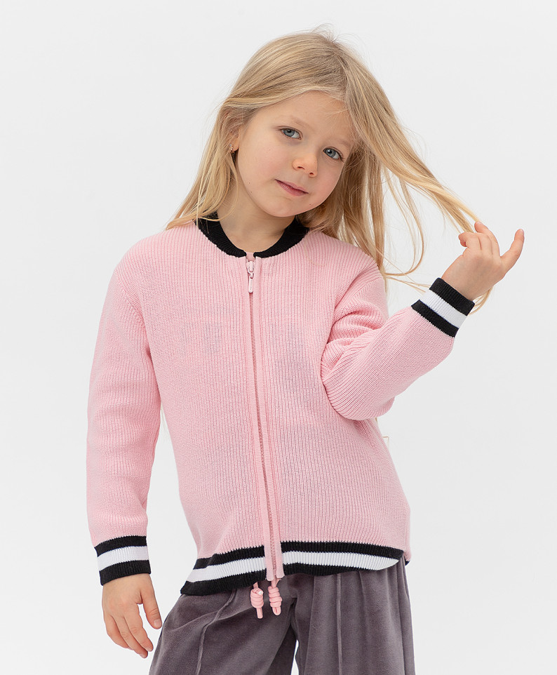 

Кардиган Button Blue для девочек цв. розовый р-р. 116, 121BBGMC35011200